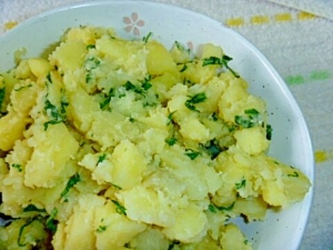 塩麹と大葉だけのポテトサラダ